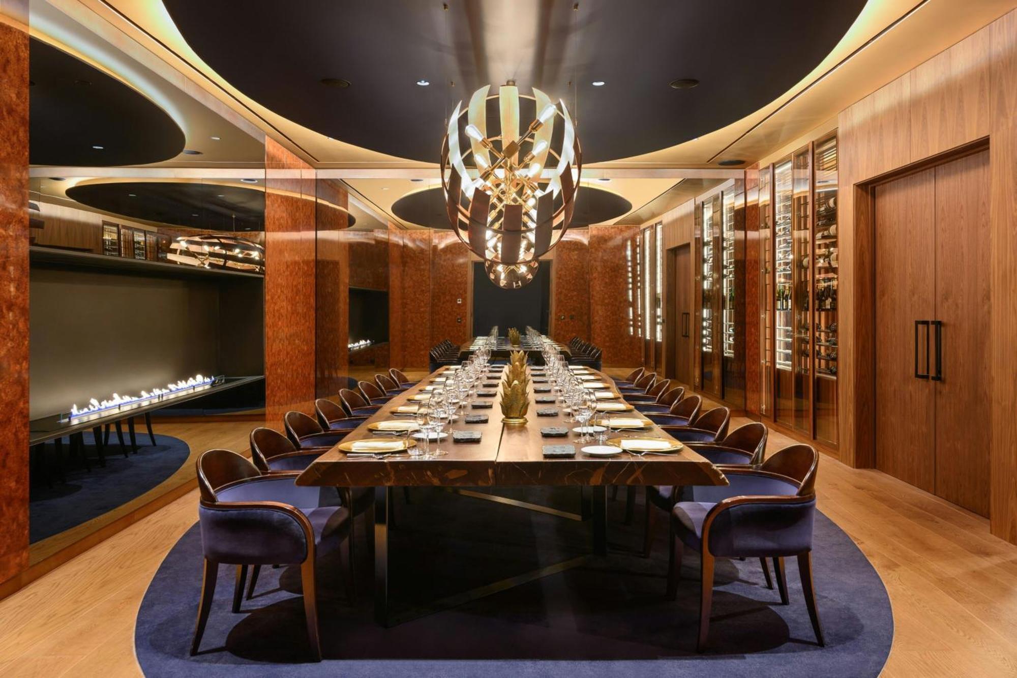 וילה נובה דה גאיה Forte De Gaia, Autograph Collection מראה חיצוני תמונה The private dining room at the restaurant