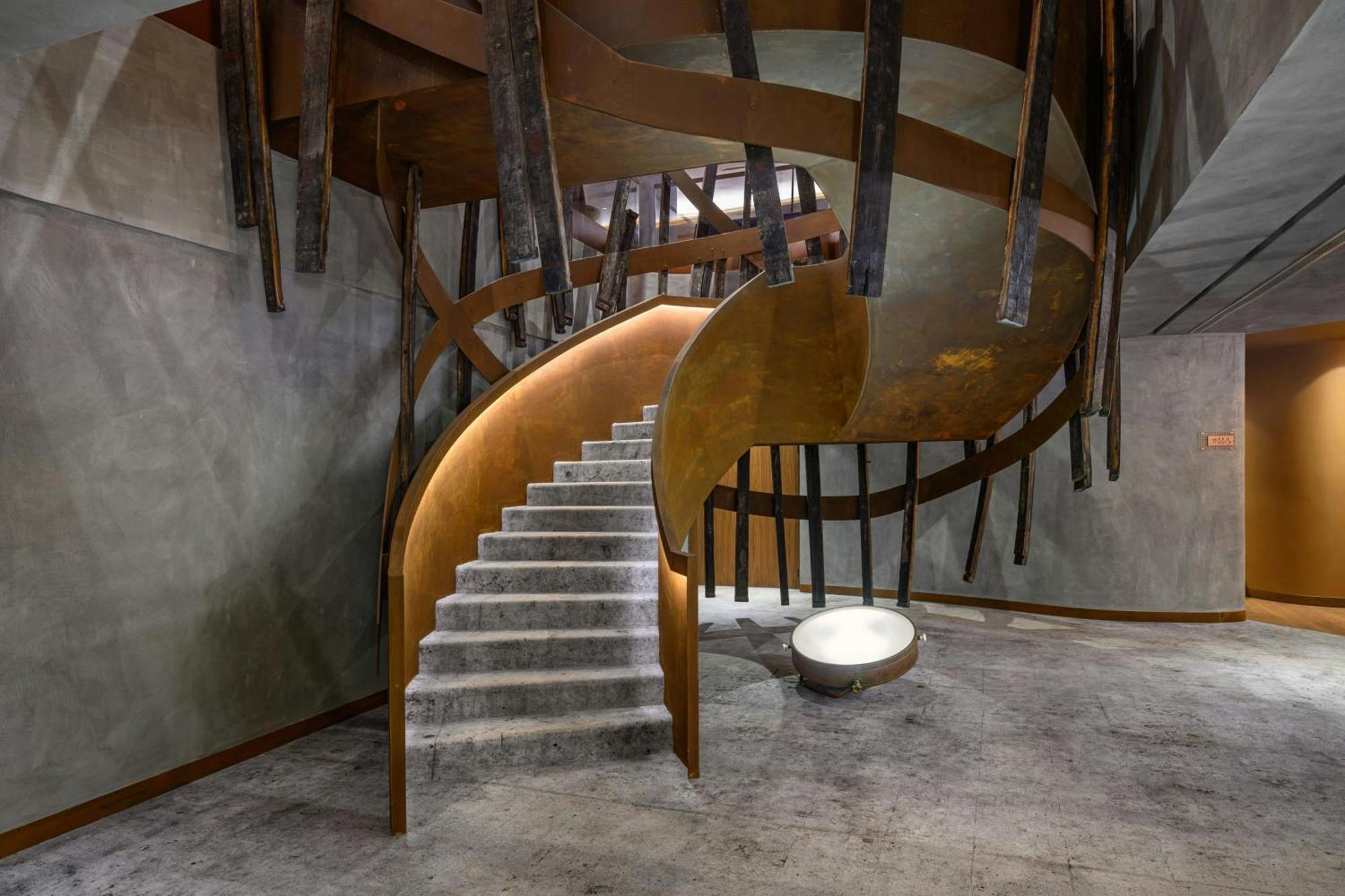 וילה נובה דה גאיה Forte De Gaia, Autograph Collection מראה חיצוני תמונה The staircase